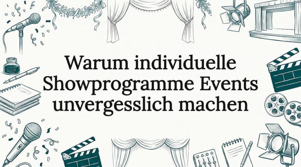 Liebevoll illustrierte Event-Motive umrahmen die Titelseite und setzen sie dekorativ in Szene.