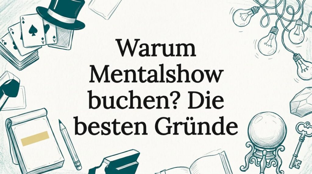 Eine von Hand gestaltete Titelseite, auf der zauberhafte Artefakte ins Auge fallen.