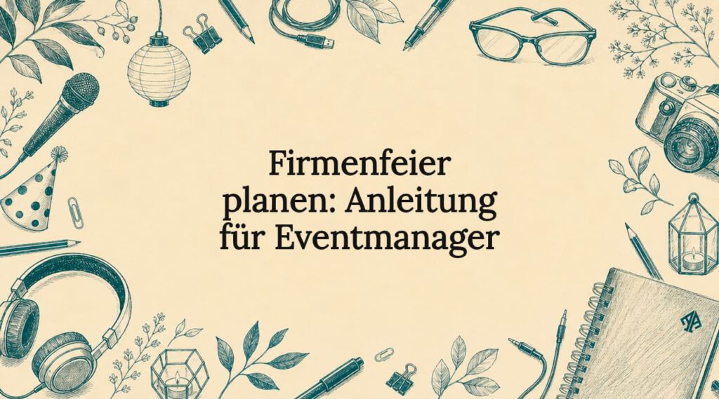 Kreative Illustrationsideen für dekorative Titelkarten bei Firmenfeiern – So gelingt die Gestaltung