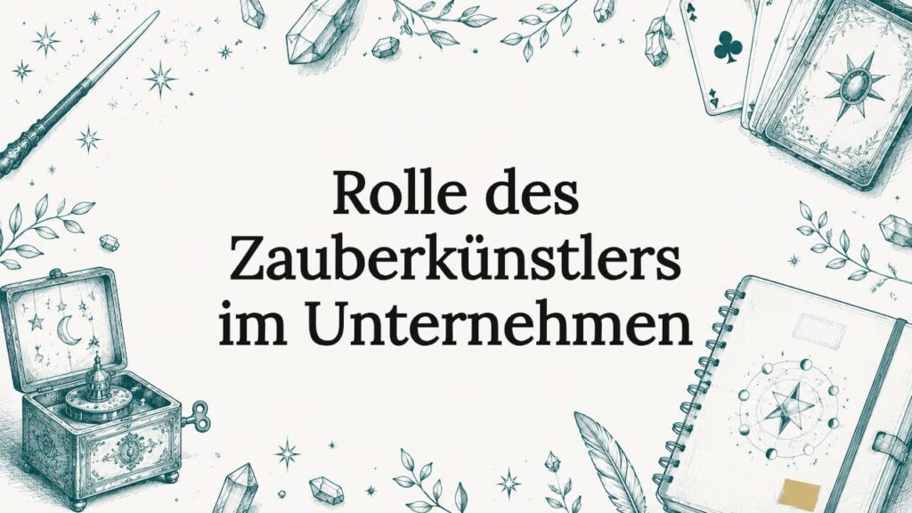 Künstlerische Illustrationen als Blickfang für Titelkarten