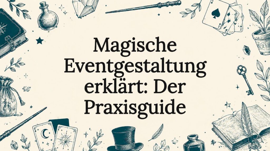 Stimmungsvolle Illustration für einen zauberhaften Titel