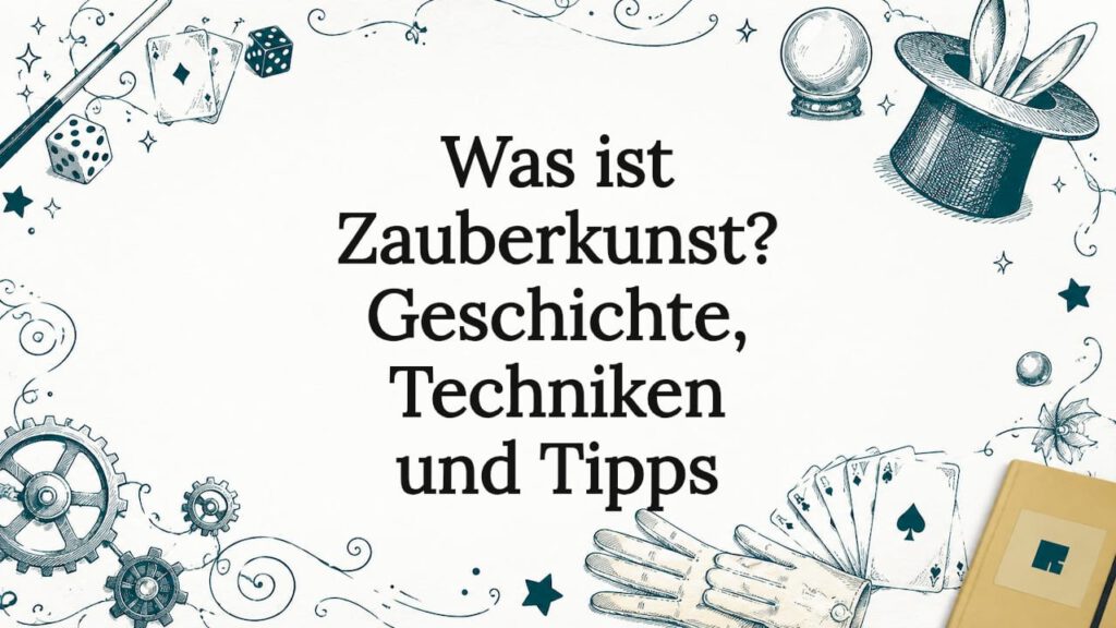 Stimmungsvolle Titelgrafik rund um die Welt der Magie