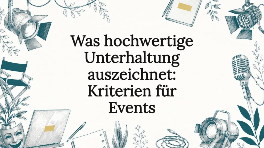 Stimmungsvolle Illustration als Blickfang für die Titelseite