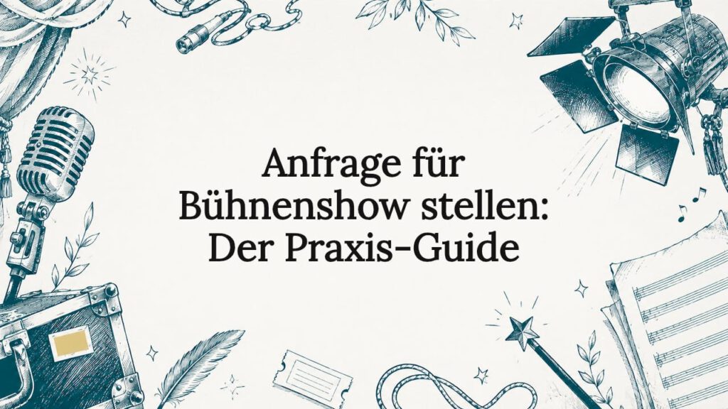 Handgezeichnete Illustration als Blickfang im Titelbereich