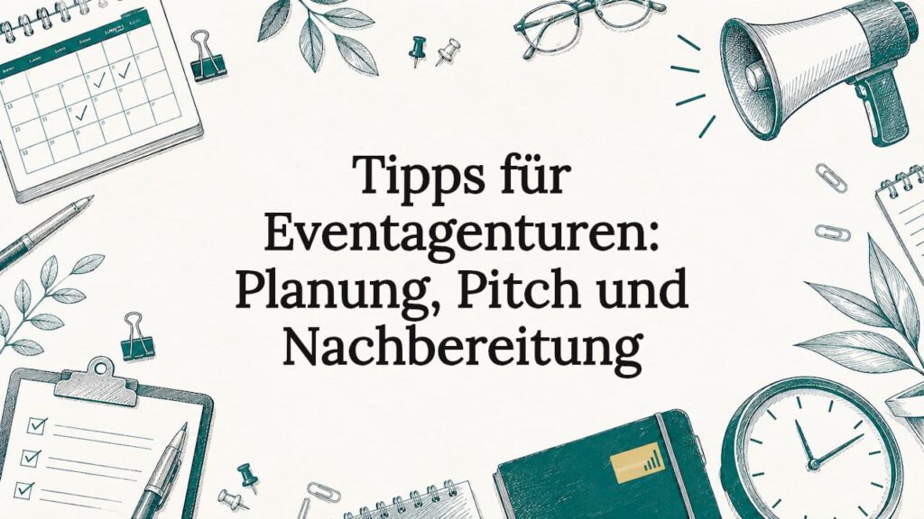 Stilvolle Titelgrafik für Ihre Eventplanung