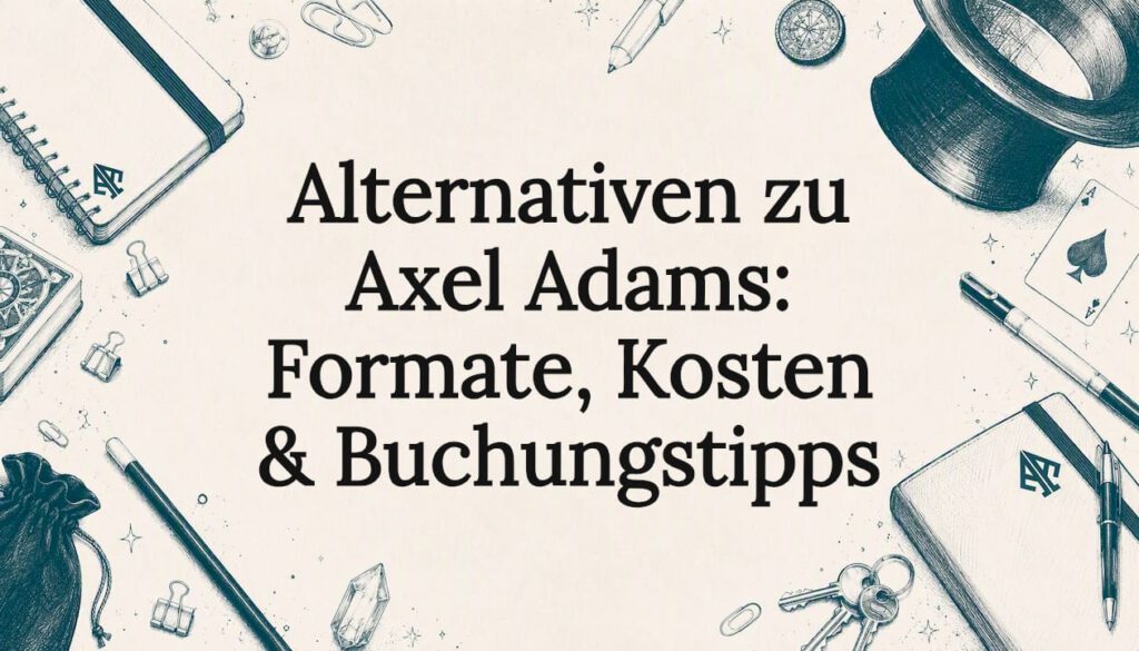 Handgezeichnete Illustration als Blickfang für das Titelbild
