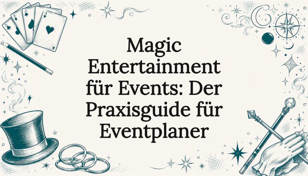 Stimmungsvolle Titelgrafik mit zauberhaften Requisiten