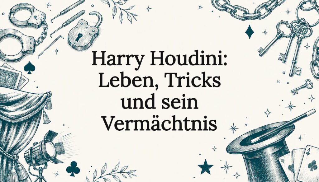 Stimmungsvolle Titelgrafik mit zauberhaften Requisiten